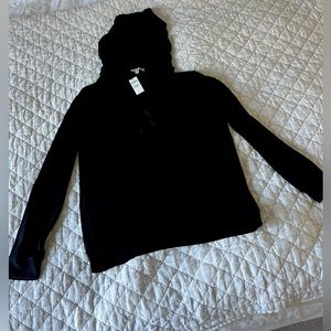 Express One Eleven Black Pullover Hoodie